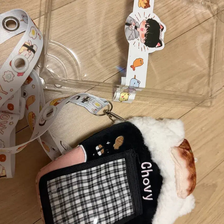 [BUNJANG] Kkamchonyang Plush Doll Bag / 깜쵸냥 인형가방