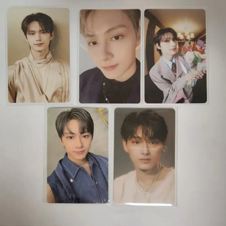 [BUNJANG] SEVENTEEN Jun Bundle Set Album Photocard (17 pcs) / 세븐틴 준 포토카드 17장 앨포 특전 일괄