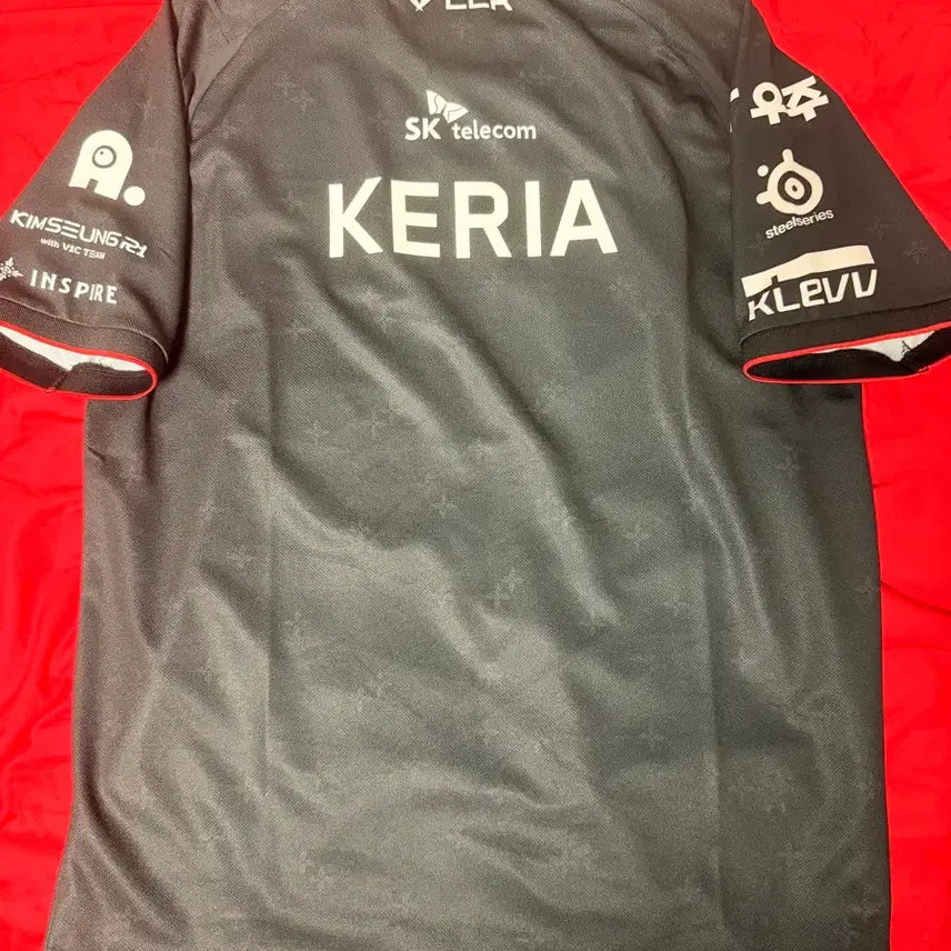 [BUNJANG] 2025 T1 League of Legends Esports Uniform Keria Player Issue Marking L / 2025 T1 유니폼 케리아마킹 L사이즈(선수지급용 마킹)