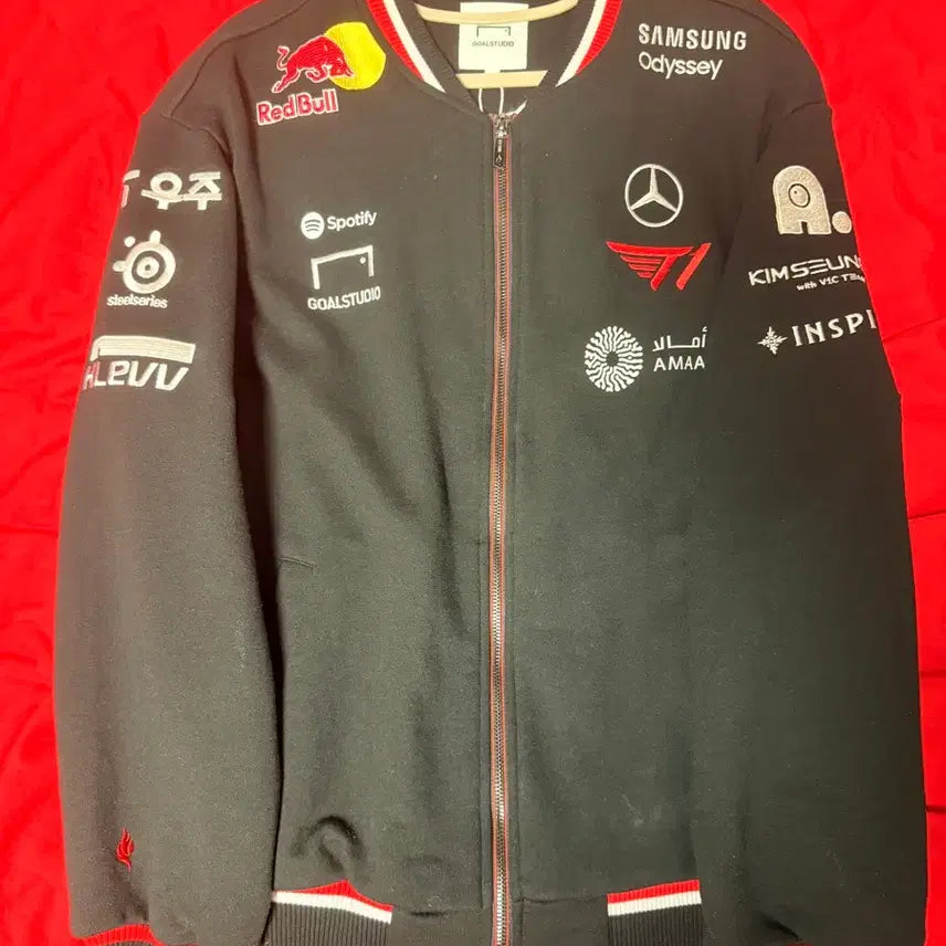 [BUNJANG] T1 2025 2nd Jacket Keria Custom (Player Issued, Embroidered) / 2025 T1 2nd 자켓 케리아마킹 L (선수지급용 마킹,자수)