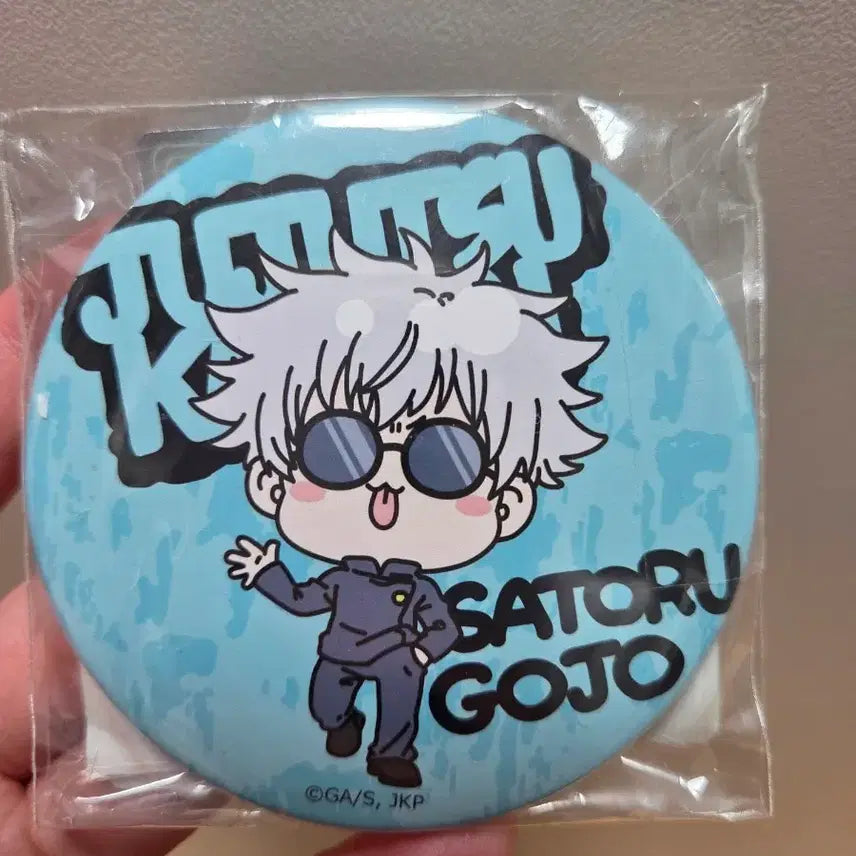 [BUNJANG] Jujutsu Kaisen Satoru Gojo Mocho-YA Can Badge / 주술회전 고죠 사토루 Mocho-YA 캔뱃지