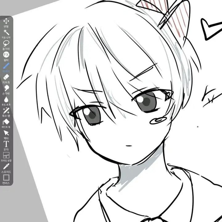 [BUNJANG] Bust Sketch Commission / 낙서퀄 흉상 커미션