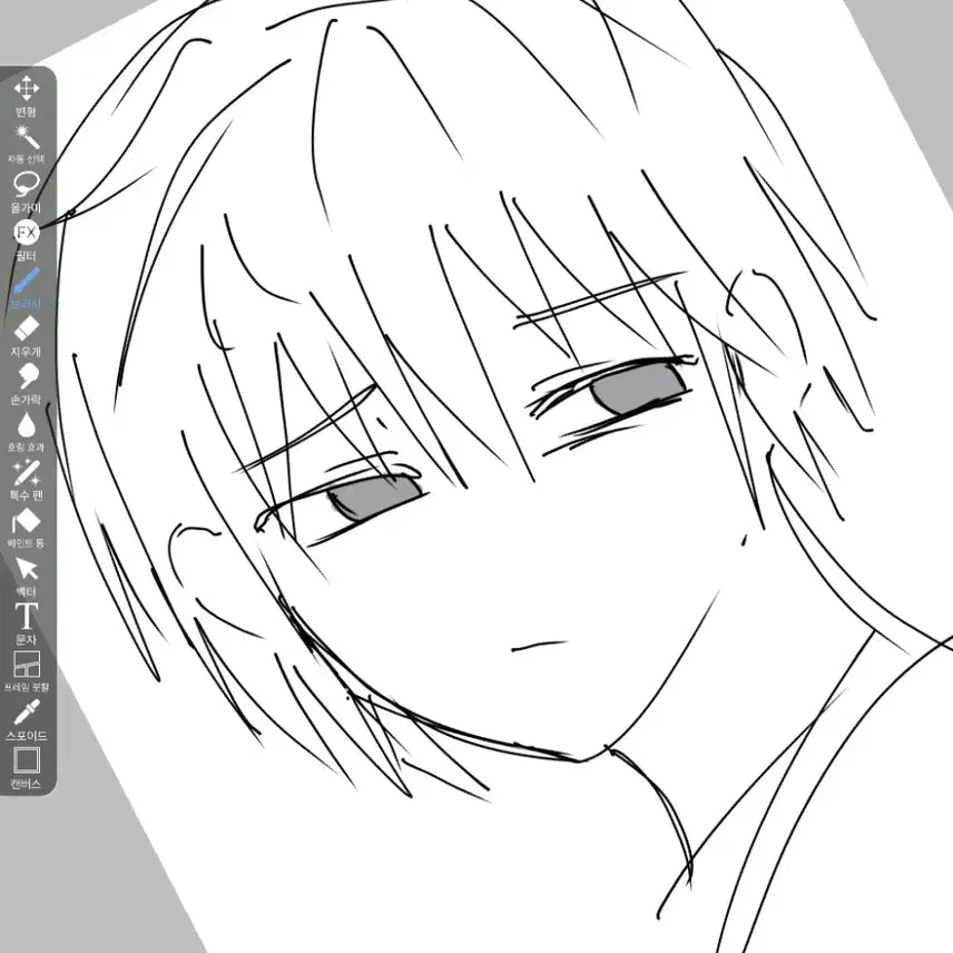 [BUNJANG] Bust Sketch Commission / 낙서퀄 흉상 커미션