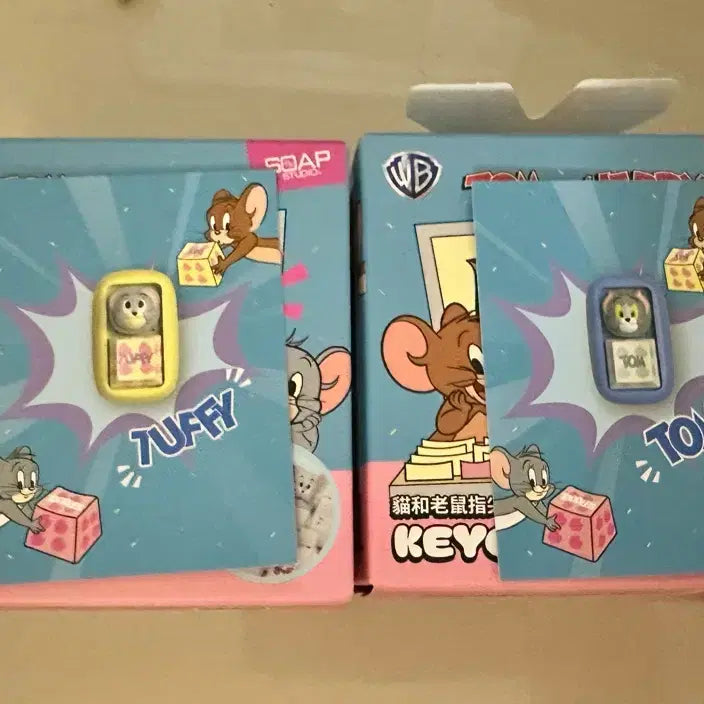 [BUNJANG] Tinyvill Tom and Jerry Keycap Set - Tom, Tuffy / [타이니빌] 톰과 제리 키캡 - 톰, 터피