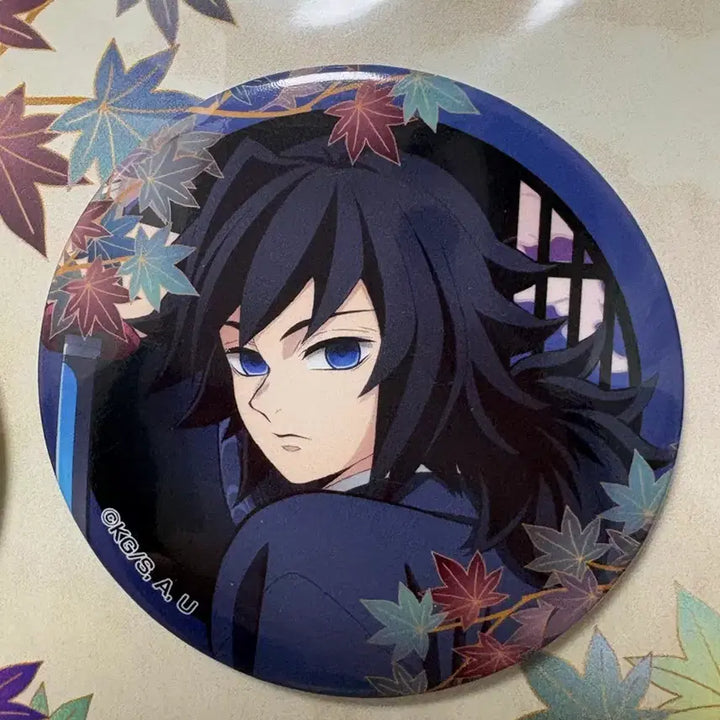 [BUNJANG] Kimetsu no Yaiba Giyu Tomioka Can Badge / 쿄마후 기유 캔뱃지 귀멸의 칼날 토미오카 기유 캔뱃지
