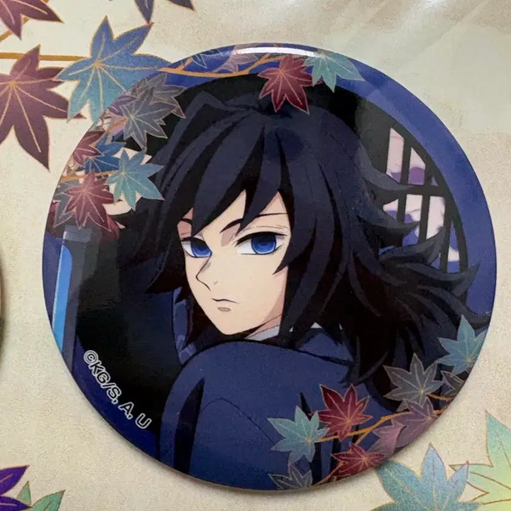 [BUNJANG] Kimetsu no Yaiba Giyu Tomioka Can Badge / 쿄마후 기유 캔뱃지 귀멸의 칼날 토미오카 기유 캔뱃지