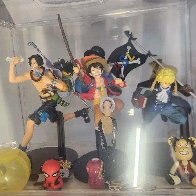 [BUNJANG] One Piece Mania Produce ASL (Ace, Sabo, Luffy) Bundle Set Figures / 원피스 매니아 프로듀스 ASL(에이스, 사보, 루피) 피규어 일괄로 판매합니다.