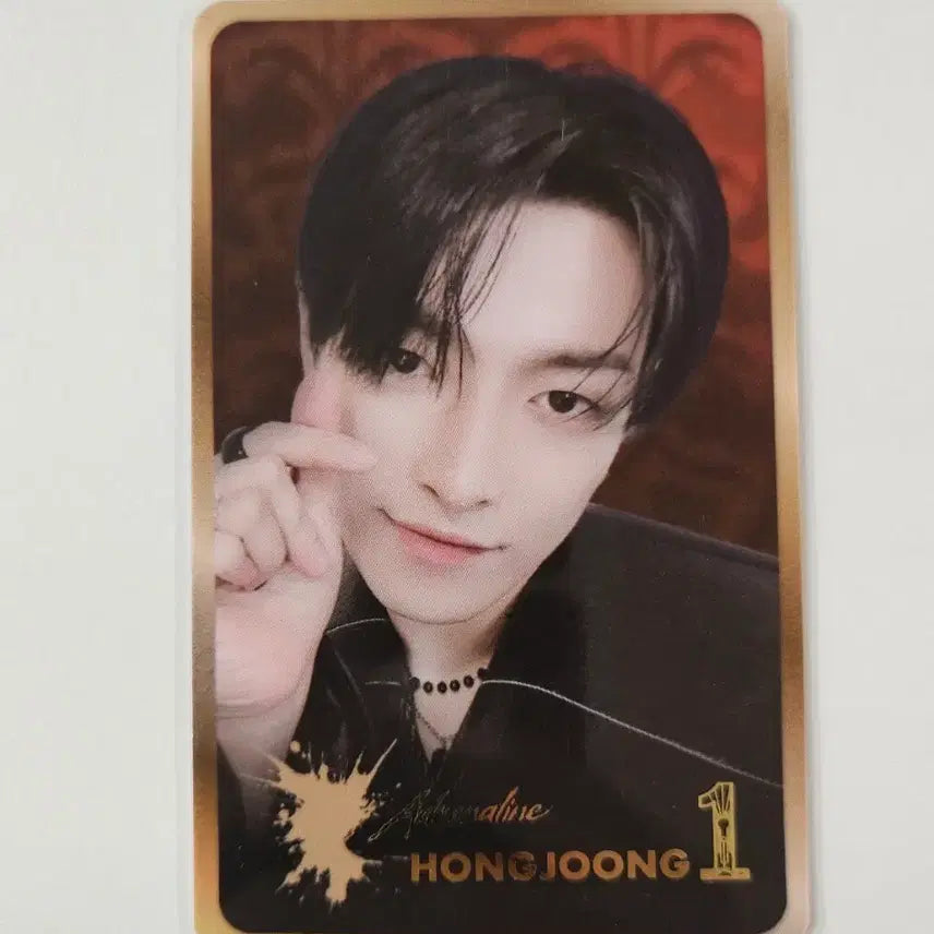 [BUNJANG] ATEEZ Hongjoong HIGHER Timepiece PVC Photocard / 에이티즈 홍중 인기가요 1위 아드레날린 하이어 골든아워4 HIGHER 타임피스 포카