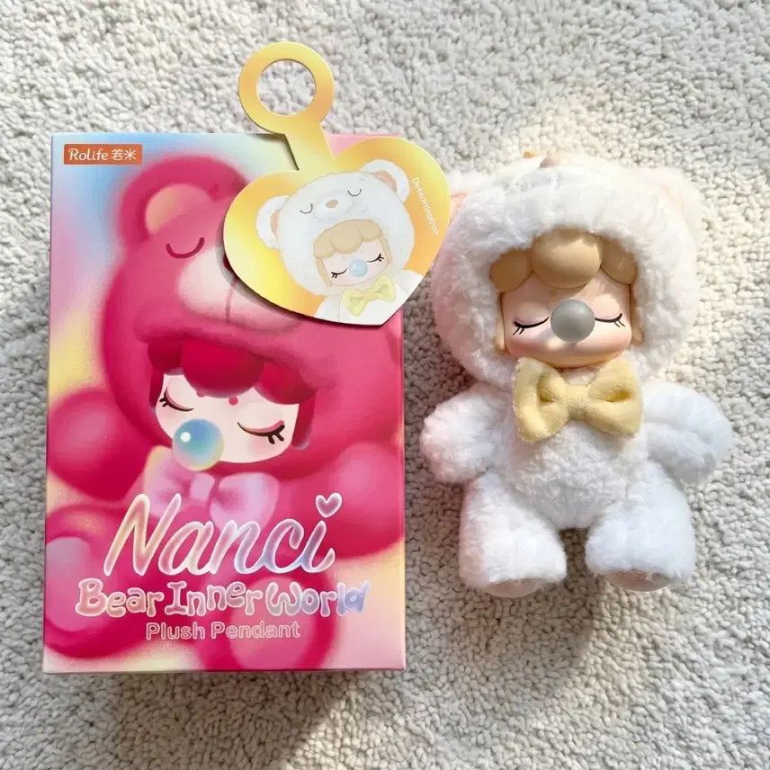 [BUNJANG] Babyslee 3 Nancy Bear Doll (Ivory) / 베이비쓰리 낸시 베어 인형 (아이보리)