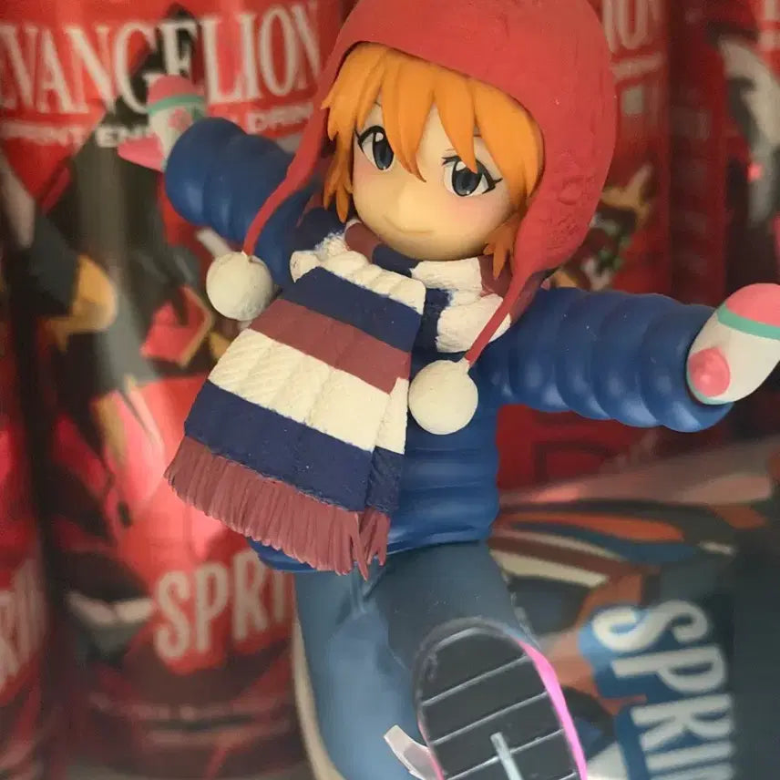 [BUNJANG] Evangelion Ichiban Kuji Prize D Asuka Childhood Hat Ver. / 에반게리온 제일복권 D상 아스카 어린시절 모자 ver.