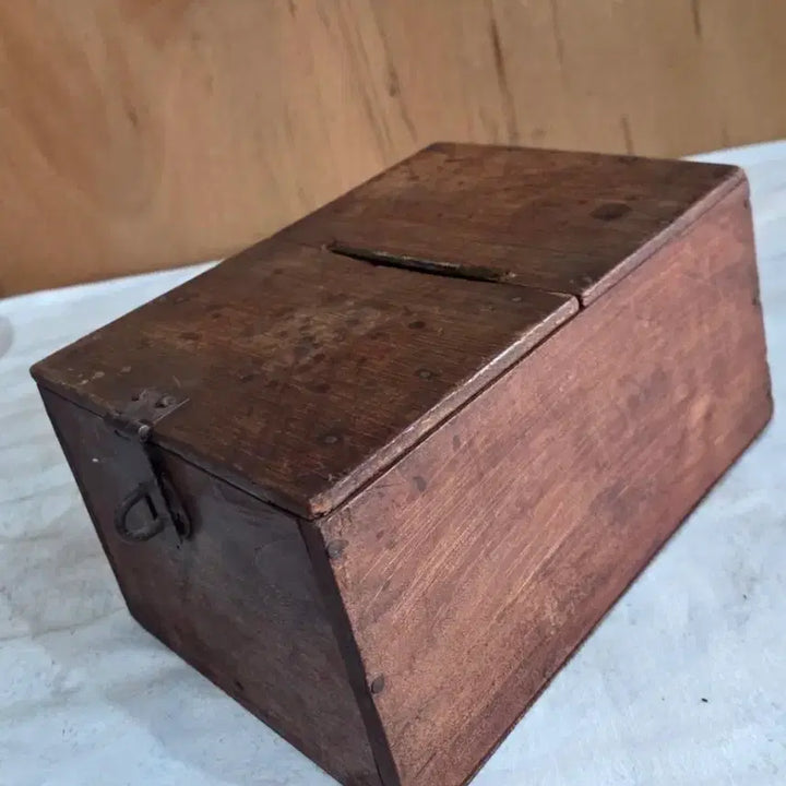 [BUNJANG] 1950s-1960s General Store Wooden Money Box / 근대사/ 5 ~ 60년대 점빵 나무 돈통