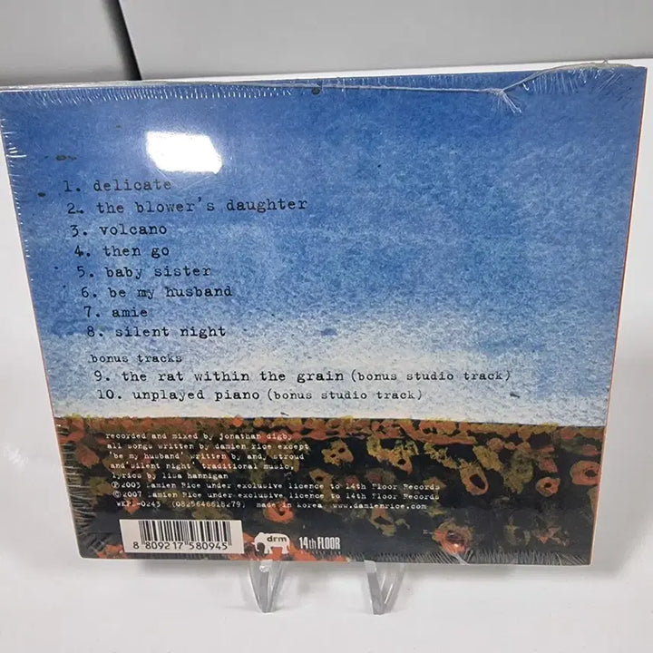 [BUNJANG] Damien Rice Live CD (Sealed) / 데미안 라이스 Live CD