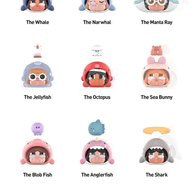 [BUNJANG] POP MART CRYBABY Tears Sea Series Random Blind Box Figure / 팝마트 크라이베이비 눈물 바다 시리즈 랜덤피규어
