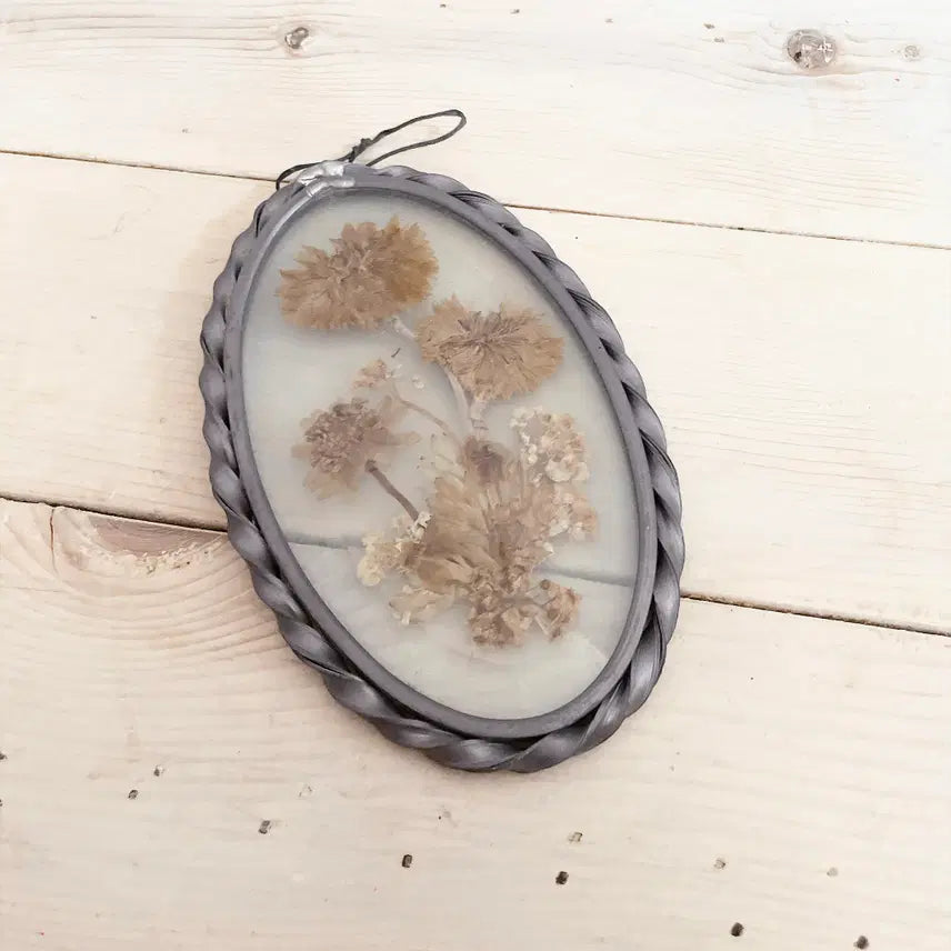 [BUNJANG] Vintage Pressed Flower Frame / 빈티지 미국 압화 액자