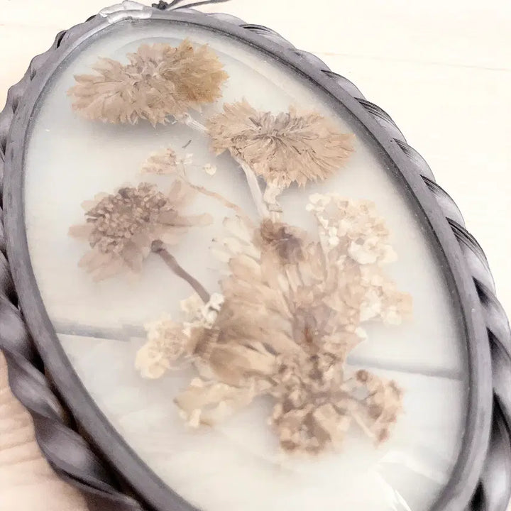 [BUNJANG] Vintage Pressed Flower Frame / 빈티지 미국 압화 액자