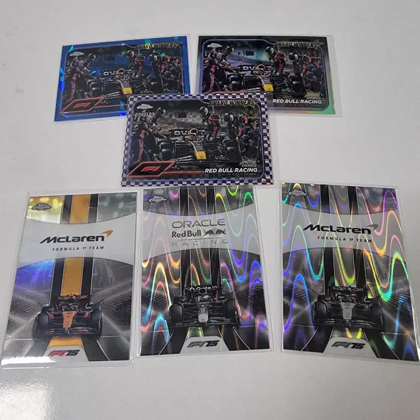 [BUNJANG] Topps Chrome Lot - 17 Cards / 탑스 크롬 topps chrome 차량 팀 로고 17장 일괄