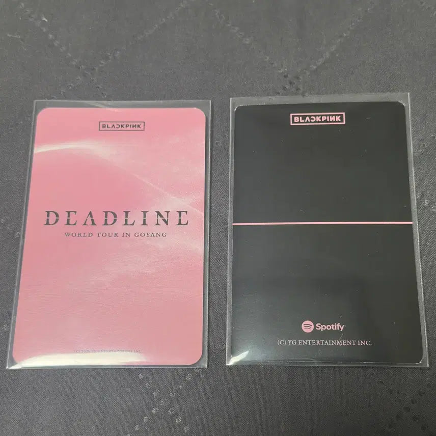 [BUNJANG] BLACKPINK Jisoo Pre-listening Party In-Ear Photocard &amp; Jennie Deadline Concert Membership Photocard Bundle Set / blackpink 블랙핑크 프리리스닝 파티 in 국중박 지수, deadline 콘서트 멤버십 제니