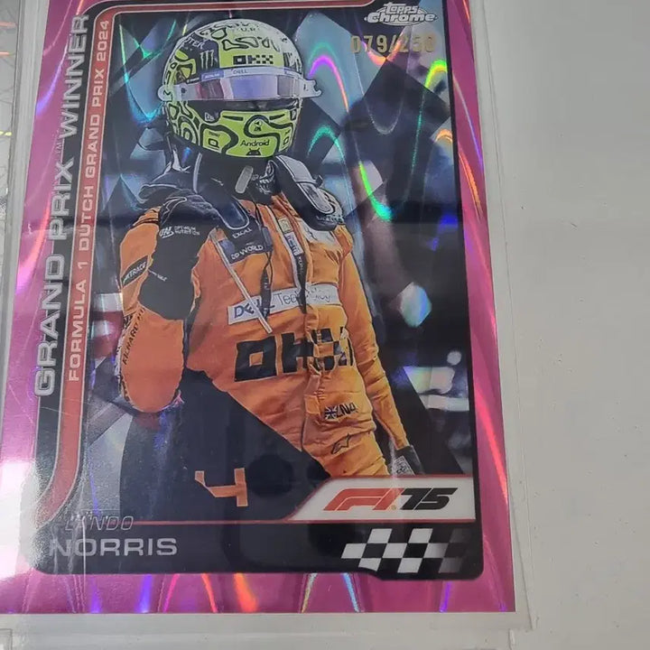 [BUNJANG] Topps Chrome McLaren Norris Piastri Refractor Set / 탑스 크롬 topps chrome 맥라렌 노리스, 피아스트리 8장