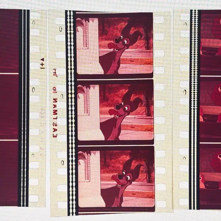 [BUNJANG] Disney Lady and the Tramp Film Cell 6 Sheets / 레이디 앤 트램프 필름컷 6매 / 영화 필름 / 디즈니