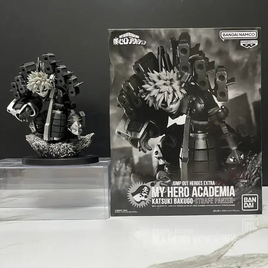 [BUNJANG] GiGA Jump Limited Edition Black Katsuki Bakugo Figure / 나히아 나의 히어로 아카데미아 GiGA 점프 한정판 블랙 바쿠고 피규어