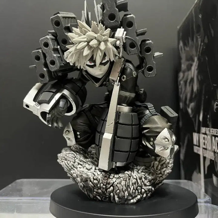 [BUNJANG] GiGA Jump Limited Edition Black Katsuki Bakugo Figure / 나히아 나의 히어로 아카데미아 GiGA 점프 한정판 블랙 바쿠고 피규어