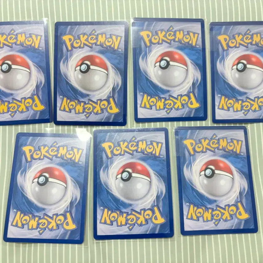 [BUNJANG] Pokemon Cards Bundle Set (7 Cards) / 포켓몬 카드 7장 일괄 판매
