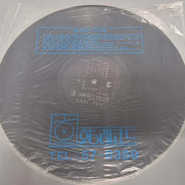 [BUNJANG] Yoon Se Won 2nd Album LP Record / 윤세원 2집 LP판