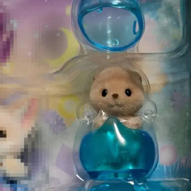 [BUNJANG] Sylvanian Families Water Barnyan Otter &amp; Seal Baby Splitting Set / 실바니안 물바니안 분철 판매 페어리 포레스트 수달 해달 신생아 빗방울 요정