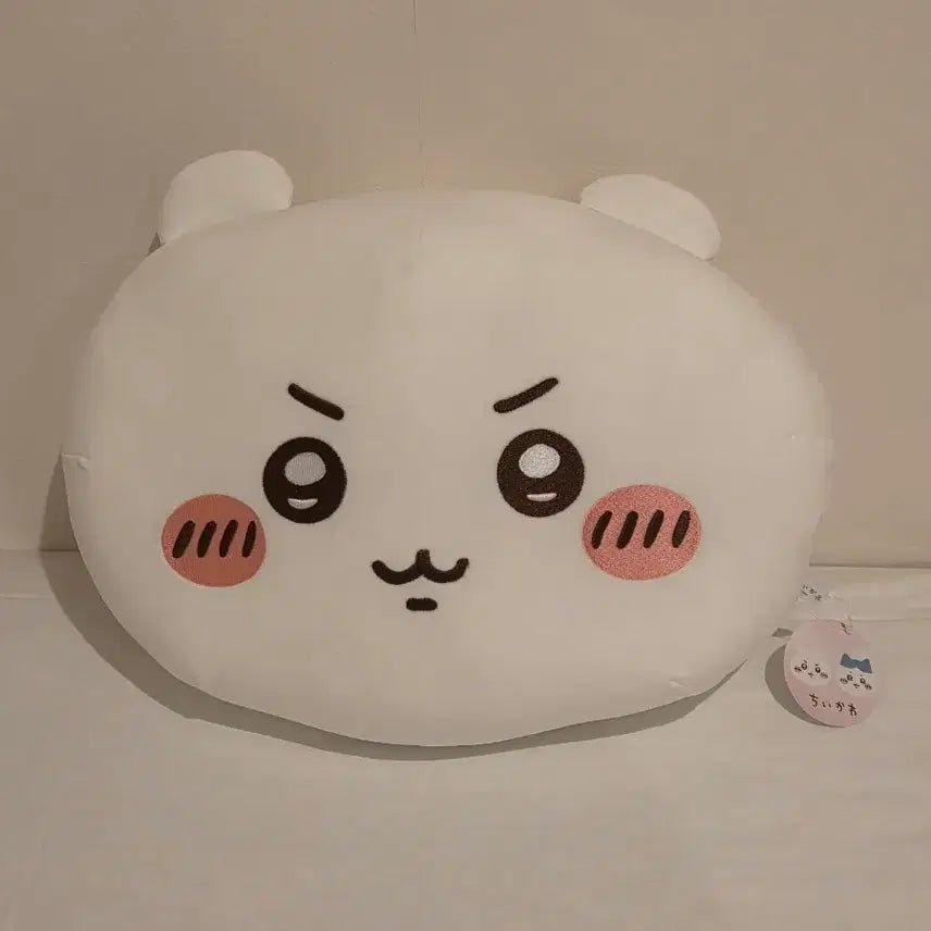 [BUNJANG] Cheekawa (Munchikwi) Soft Face Big Cushion (New) / 먼작귀 치이카와 쫀득 페이스 빅쿠션 새상품