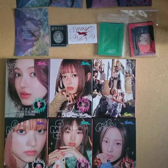 [BUNJANG] NewJeans OMG Album Unsealed Bundle Set with Weverse POB / 뉴진스 OMG 앨범 개봉 세트 일괄 판매 위버스 특전 포함