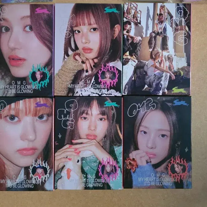 [BUNJANG] NewJeans OMG Album Unsealed Bundle Set with Weverse POB / 뉴진스 OMG 앨범 개봉 세트 일괄 판매 위버스 특전 포함