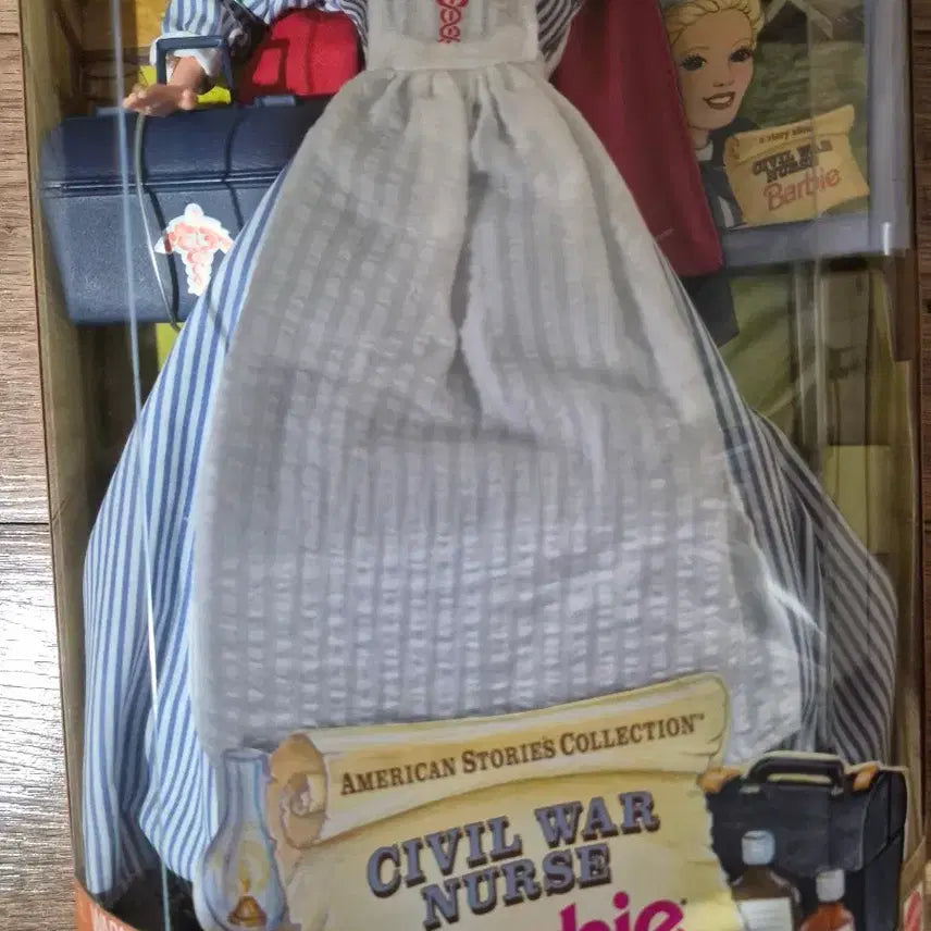 [BUNJANG] Barbie American Stories Collection Civil War Nurse Barbie Doll / 바비 American Stories Collection 시민 전쟁 간호사 바비 인형