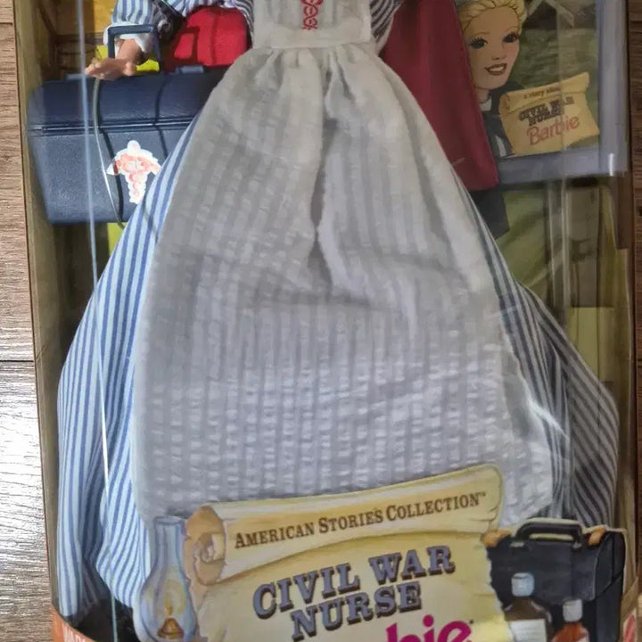 [BUNJANG] Barbie American Stories Collection Civil War Nurse Barbie Doll / 바비 American Stories Collection 시민 전쟁 간호사 바비 인형