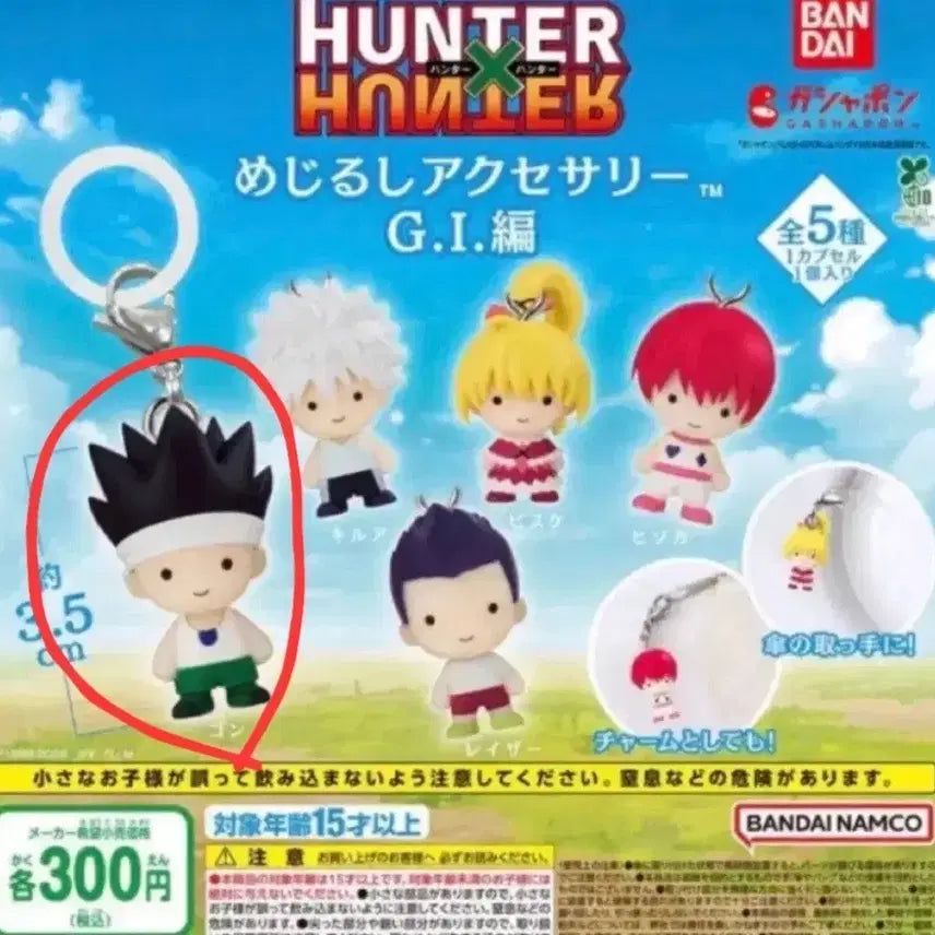 [BUNJANG] Hunter x Hunter Megirushi Grid Island Gon Figure / 헌터헌터 메지루시 그리드아일랜드 곤
