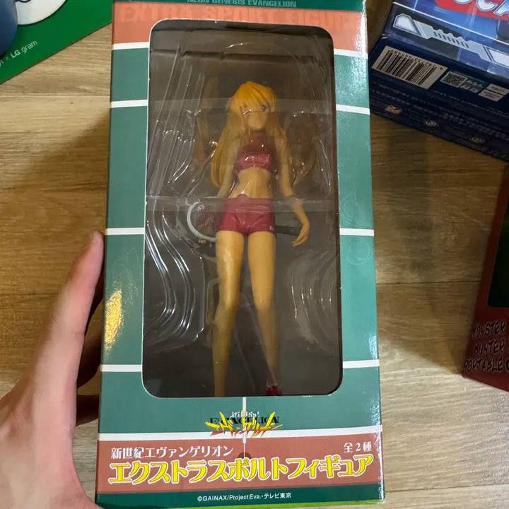 [BUNJANG] Evangelion Asuka Langley Soryu EX Tennis Version Sega Figure 2005 / 에반게리온 아스카 랭글리 소류 EX 엑스트라 피규어 스포츠 테니스 버전 세가 2005 일본