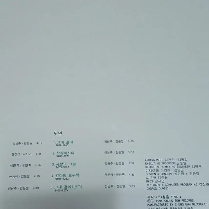 [BUNJANG] Bae Jinhee LP Record / 배진희 엘피판