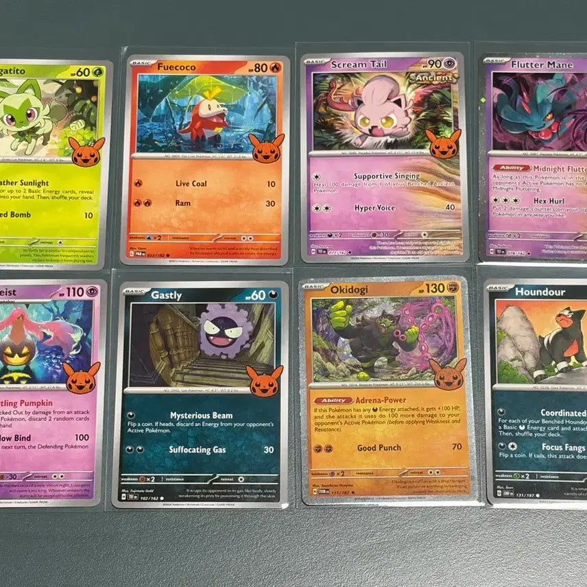 [BUNJANG] 2024 North American Halloween Pack Pokemon Card Bundle Set / 2024 북미 할로윈팩 포켓몬카드 일괄