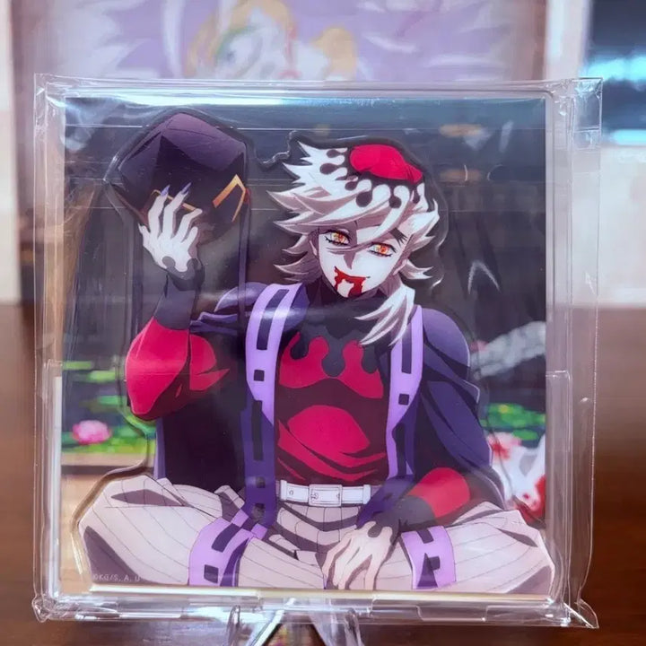 [BUNJANG] Demon Slayer Douma Scene Diorama Acrylic Stand (Sealed) / 미개봉-귀멸의칼날 도우마 장면 그대로 디오라마 아크릴 스탠드