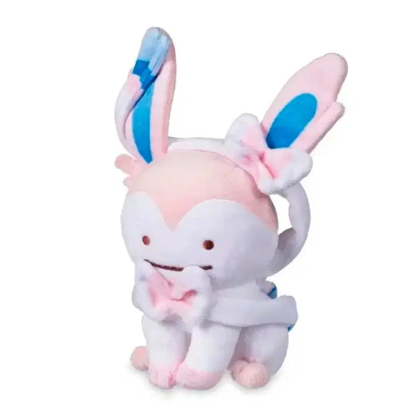 [BUNJANG] Pokemon Sylveon Metamon Transformation Plush / 포켓몬스터 님피아 변신메타몽 인형 님피아 일택O 미사용 새상품