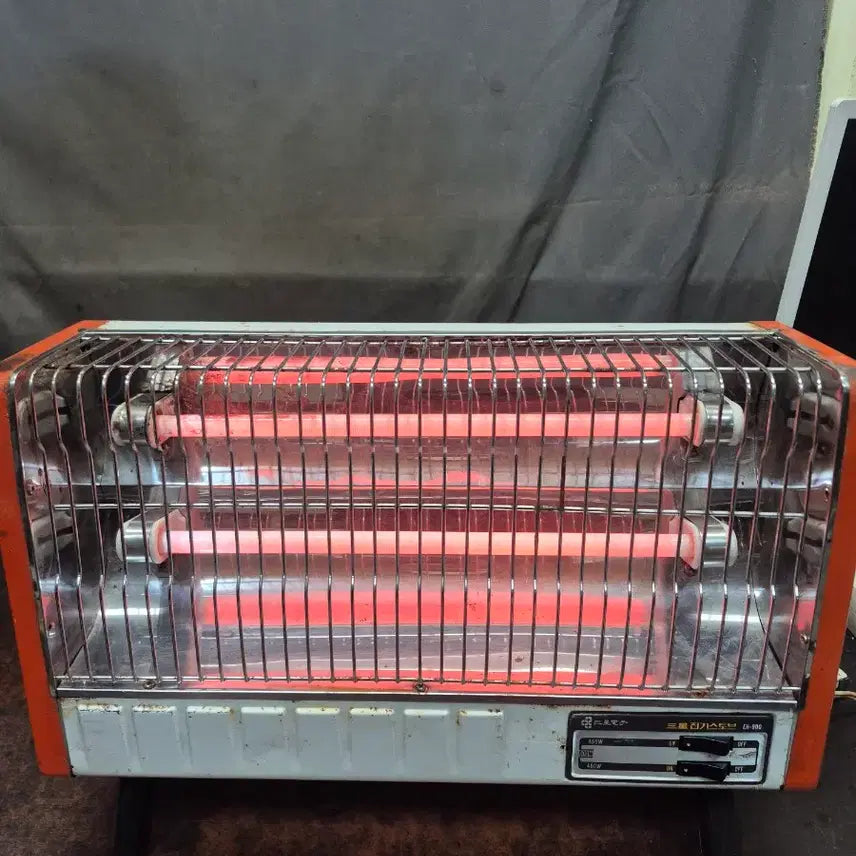 [BUNJANG] Samsung Electronics 1982 EH 900 Electric Stove / 1982년 삼성전잔 전기 스토브 EH 900 정상작동