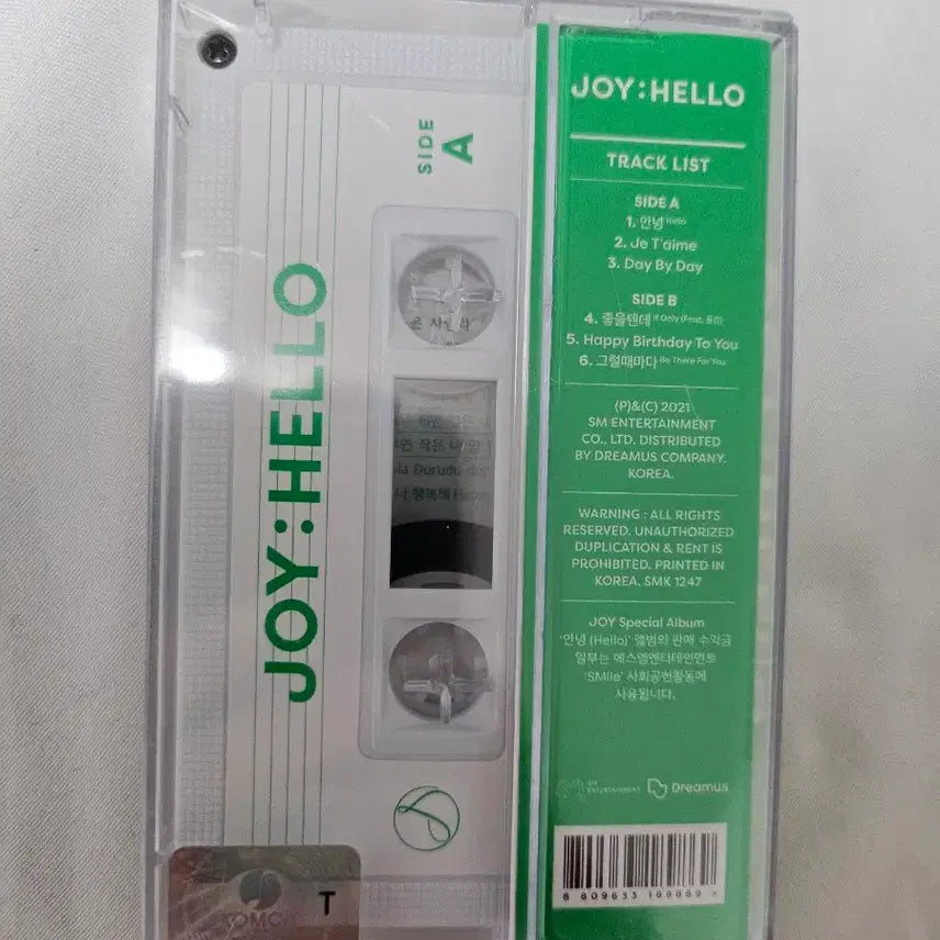 [BUNJANG] Red Velvet Joy Hello Red Velvet Cassette Tape Album (Sealed) / 미개봉 레드벨벳 조이 헬로 카세트 테이프 앨범