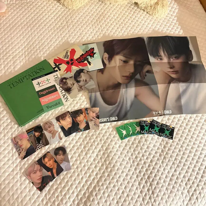 [BUNJANG] TXT Bundle Set Album Photocard Postcard Poster Sticker Goods / 탈덕처분) 투바투 포카, 앨범, 엽서, 포스터, 스티커, 비공굿 판매