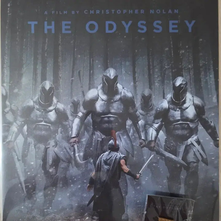 [BUNJANG] Christopher Nolan The Odyssey Movie Poster Set with Badge / 크리스토퍼 놀란 감독 영화 오디세이 포스터 3종 뱃지