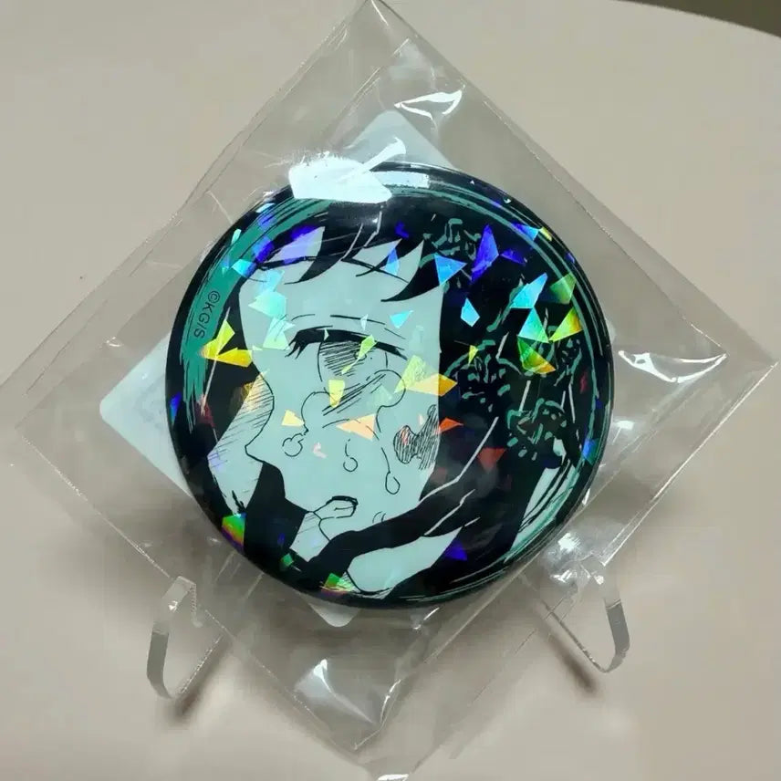 [BUNJANG] Demon Slayer: Kimetsu no Yaiba Muichiro Tokito Jump Shop Limited All Star Can Badge Tear Ver. / 귀멸의칼날 무이치로 점프샵 한정 올스타 캔뱃지 눈물 Ver.
