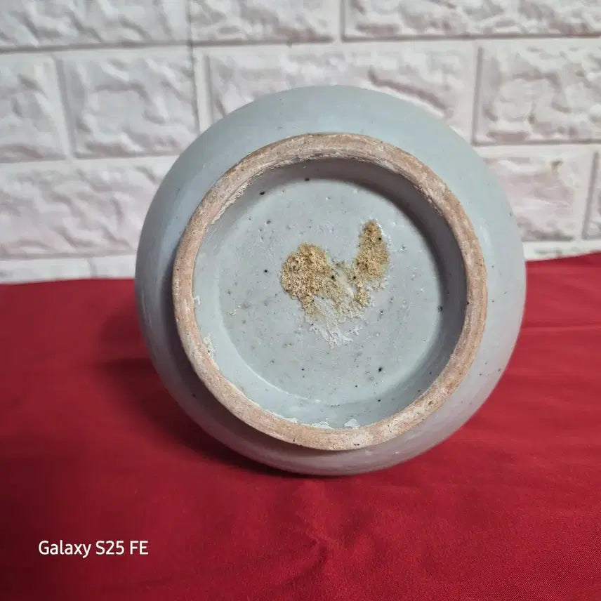 [BUNJANG] Blue and White Porcelain Flower Pattern Jar / 청화백자 꽃무늬 항아리