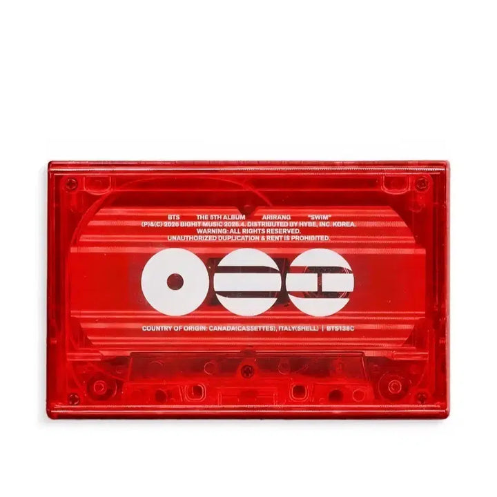 [BUNJANG] BTS Swim Cassette (Limited Edition, Sealed) / 방탄 스윔 카세트 미개봉 새제품 bts swim cassette