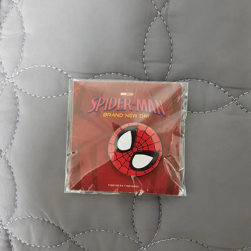 [BUNJANG] Spider-Man Brand New Day Pin Badge POB / 스파이더맨 브랜드 뉴 데이 핀뱃지 특전