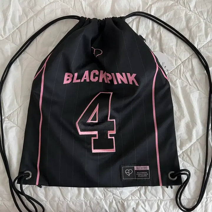 [BUNJANG] BLACKPINK Deadline Tour Uniform String Backpack / [미사용 새상품] 블랙핑크 유니폼 스트링 백팩