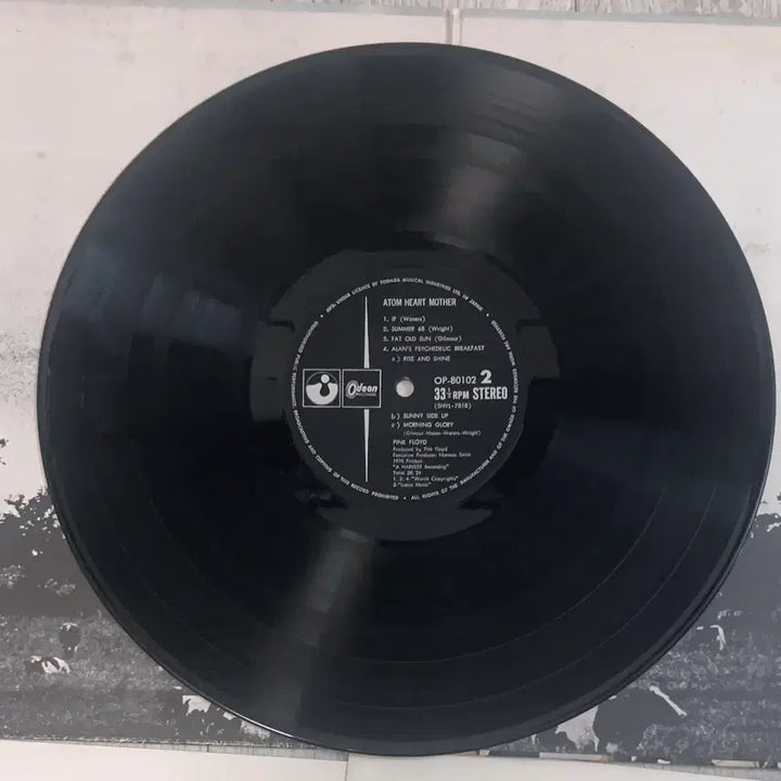 [BUNJANG] Pink Floyd Atom Heart Mother Japanese Press LP (OP-80102) / Pink Floyd