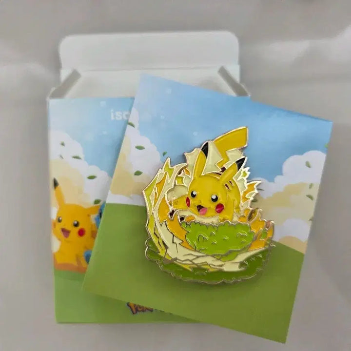 [BUNJANG] Isak Toast x Pokémon Pikachu Badge / 이삭토스트 피카츄 포켓몬 뱃지